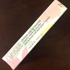 Clinique Pop Lip Shadow Cushion Matte Lip Powder/04 bright pop .04 OZ/1.2g